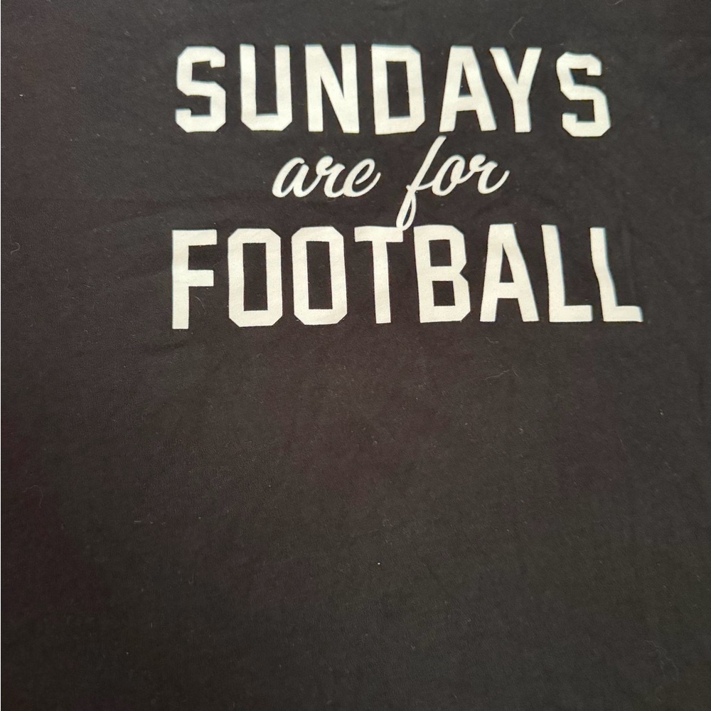 Lane Bryant Black Football Graphic Tee - Picture 4 of 4